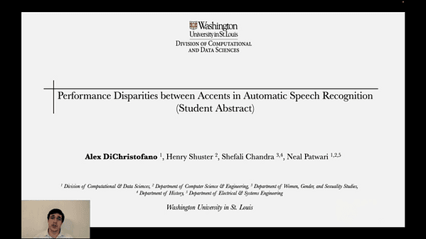 Performance Disparities between Accents in Automatic Speech Recognition (Student Abstract)