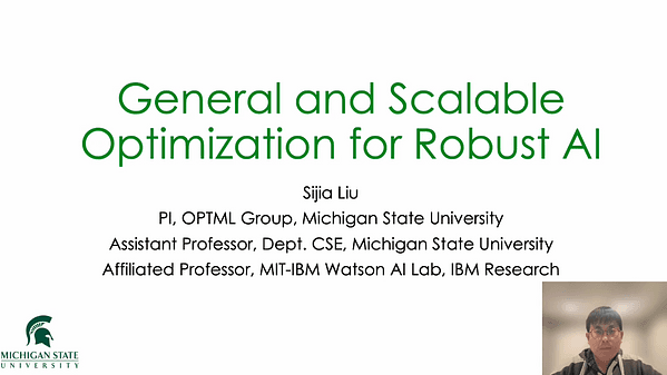 General and Scalable Optimization for Robust AI