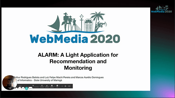 ALARM: A Light Application for Recommendation and Monitoring