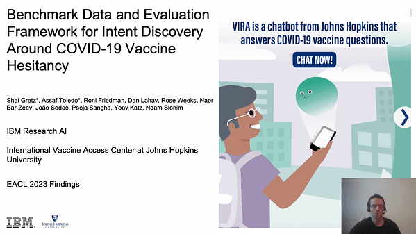 Benchmark Data and Evaluation Framework for Intent Discovery Around COVID-19 Vaccine Hesitancy