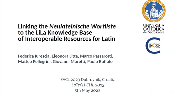 Linking the Neulateinische Wortliste to the anonymous Knowledge Base of Interoperable Resources for Latin