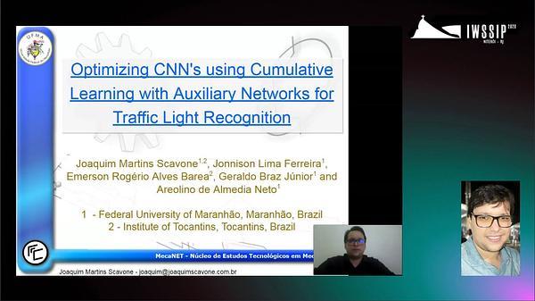 Optimizing CNN's using Cumulative Learning with Auxiliary Networks for Traffic Light Recognition