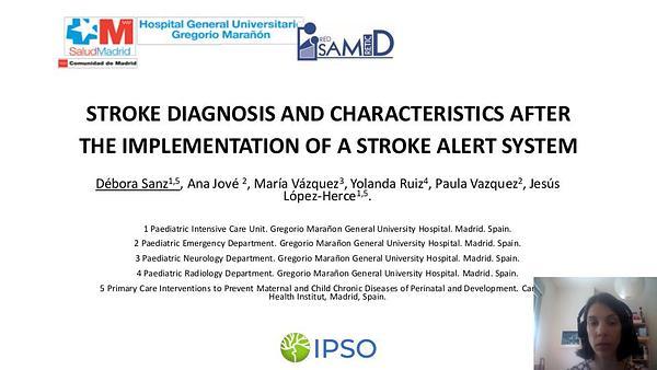 Stroke diagnosis and characteristics after implementing a multidisciplinary stroke alert system