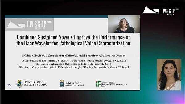 Combined Sustained Vowels Improve the Performance of the Haar Wavelet for Pathological Voice Characterization