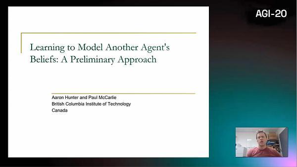 Learning to Model Another Agent's Beliefs: A Preliminary Approach