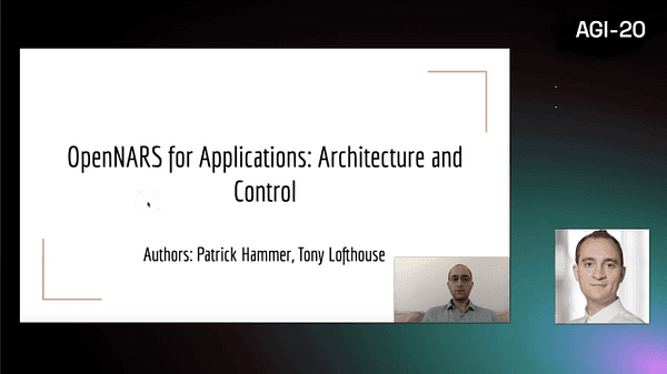 ‘OpenNARS for Applications’: Architecture and Control