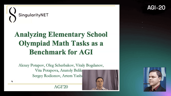 Analyzing Elementary School Olympiad Math Tasks as a Benchmark for AGI