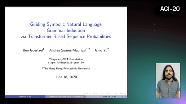 Guiding Symbolic Natural Language Grammar Induction via Transformer-Based Sequence Probabilities