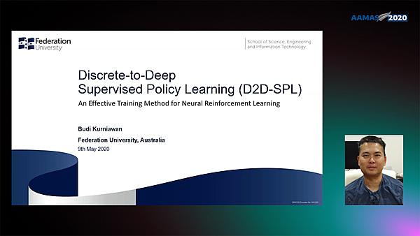 Discrete-to-Deep Supervised Policy Learning
