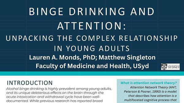 The Effects of Binge Drinking on Attention in Young Adults.