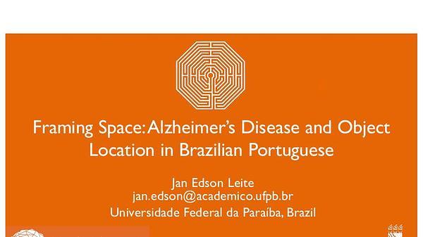 Framing Space: Alzheimer’s Disease and Object Location in Brazilian Portuguese