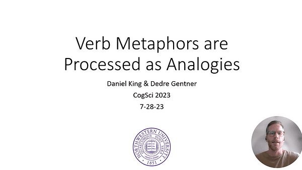Verb Metaphors are Processed as Analogies