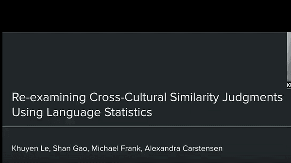 Re-examining cross-cultural similarity judgments using language statistics