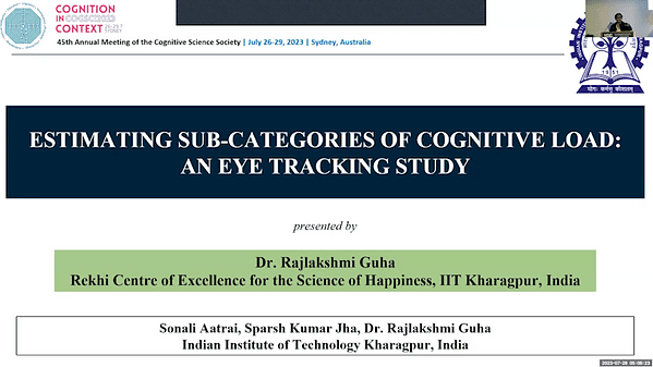 Estimating Sub-categories of Cognitive Load: An Eye-tracking Study