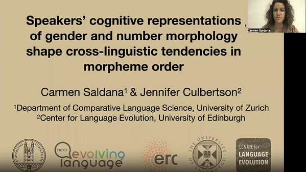 Speakers' cognitive representations of gender and number morphology shape cross-linguistic tendencies in morpheme order