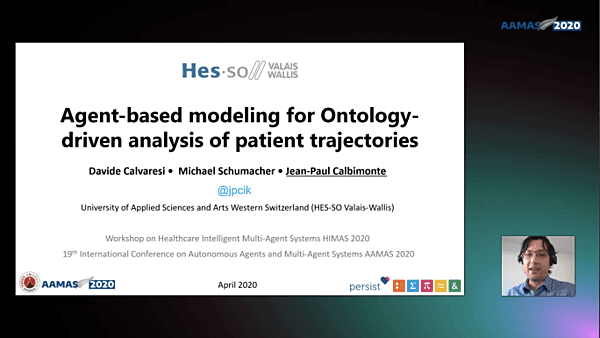 Agent-based modeling for Ontology-driven analysis of patient trajectories
