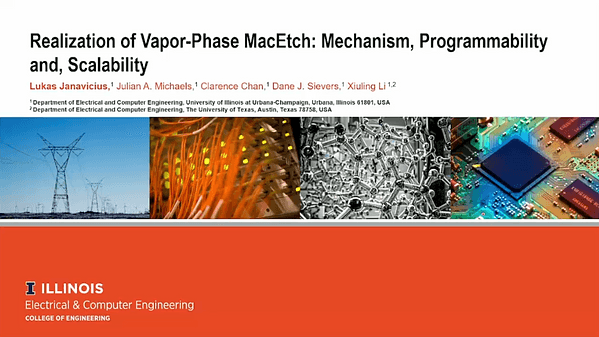 Realization of Vapor-Phase MacEtch: Mechanism, Programmability and Scalability