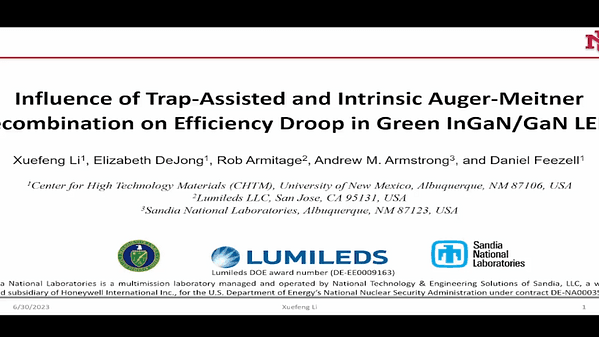 Trap-Assisted Auger Recombination in Commercial Green InGaN/GaN LEDs