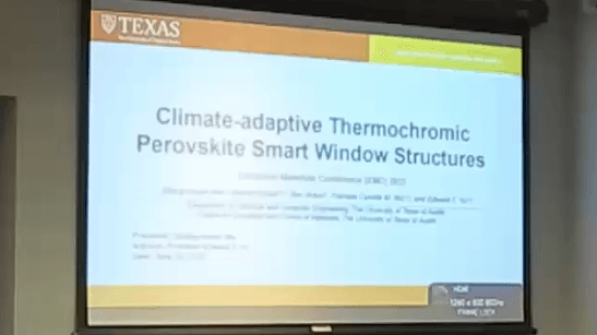 Climate-Adaptive Thermochromic Perovskite Smart Window Structures