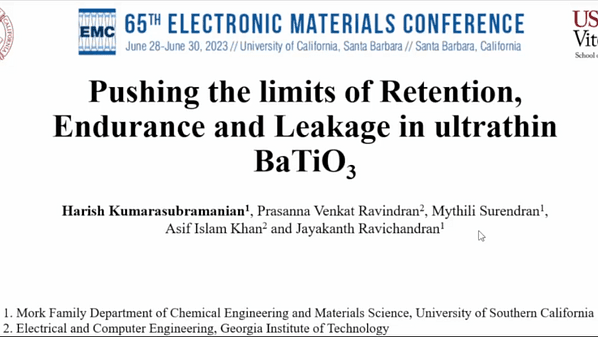 Pushing the Limits of Switching Voltage, Leakage in Ultrathin BaTiO3 Thin Films