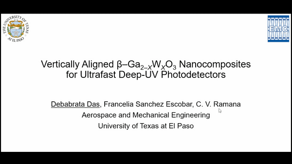 Vertically Aligned β–Ga2–XWXO3 Nanocomposites for Ultrafast Deep-UV Photodetectors