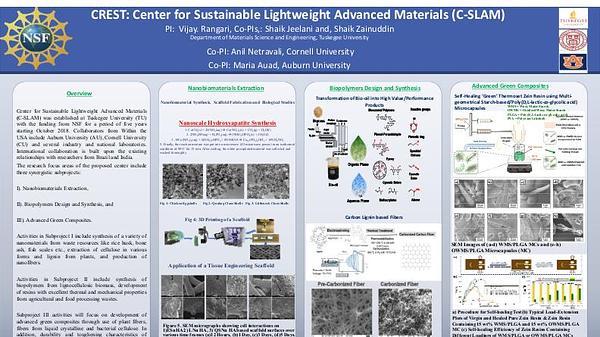 CREST: Center for Sustainable Lightweight Advanced Materials (C-SLAM)
