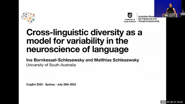 Cross-linguistic diversity as a model for variability in the neuroscience of language