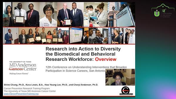 Research into Action to Diversity the Biomedical and Behavioral Research Workforce: Overview