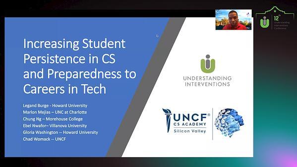 Increasing Student Persistence in CS and Preparedness to Careers in Tech