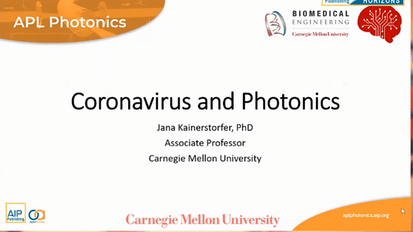 Coronavirus and Photonics