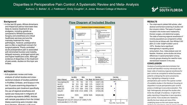Disparities in Perioperative Pain Control: A Systematic Review and Meta- Analysis