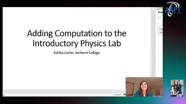 Adding Computation to the Introductory Physics Lab