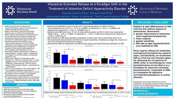 Viloxazine Extended-Release As A Paradigm Shift In The Treatment Of ADHD