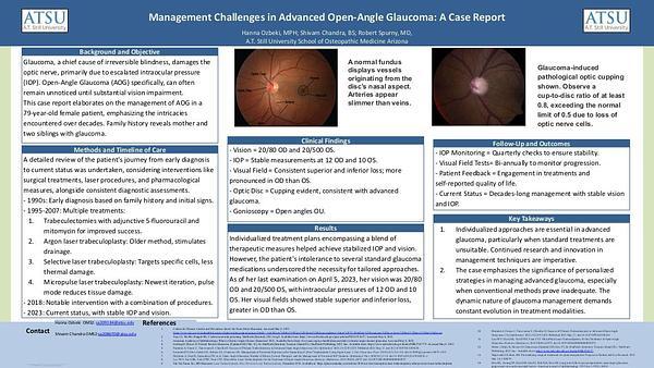 Management Challenges in Advanced Open-Angle Glaucoma: A Case Report