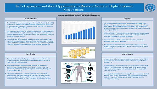 IoTs Expansion and their Opportunity to Promote Safety in High-Exposure Occupations