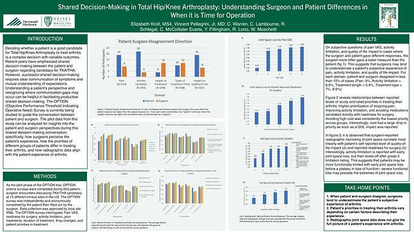 Incorporating Patient Preferences into the Science of Shared Decision-Making for Discretionary Surgery: Understanding Surgeon and Patient Perspectives Regarding When it is Time for Elective Total Hip or Knee Replacement