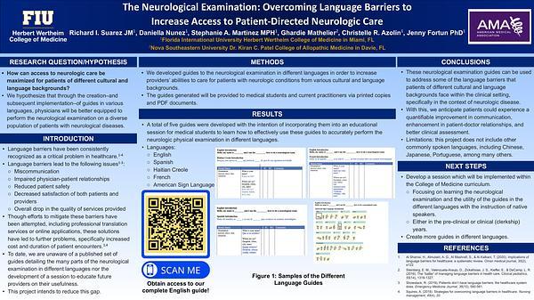 The Neurological Examination: Overcoming Language Barriers to Increase Access to Patient-Directed Neurologic Care
