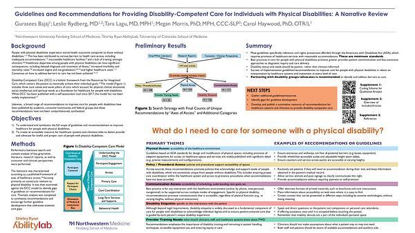 Guidelines and Recommendations for Providing Disability-Competent Care for Individuals with Physical Disabilities: A Narrative Review