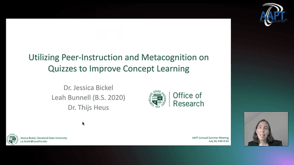 Utilizing Peer-Instruction and Metacognition on Quizzes to Improve Concept Learning