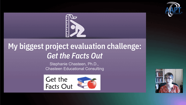 My biggest project evaluation challenge: Get the Facts Out