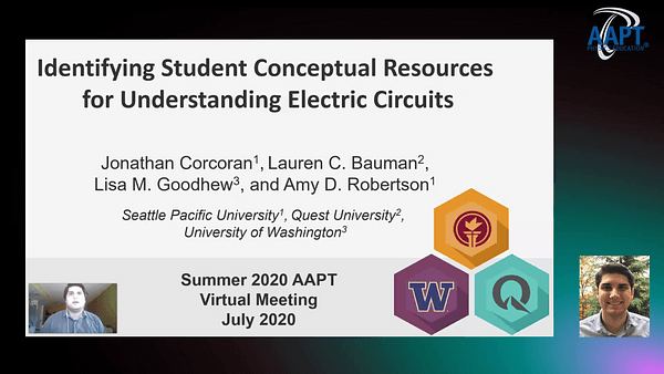 Identifying Student Conceptual Resources   for Understanding Electric Circuits