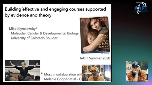 Building effective and engaging courses supported by evidence and theory