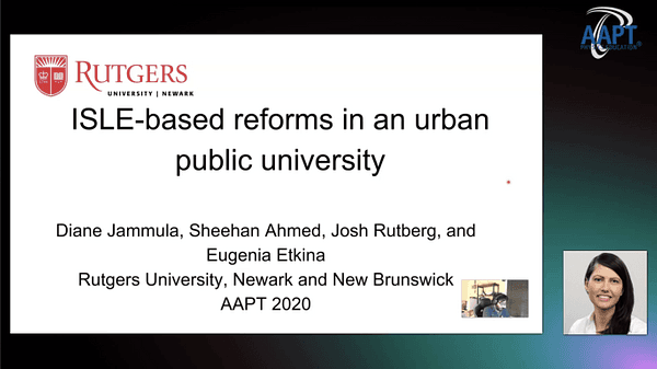 ISLE-based reforms in an urban public university