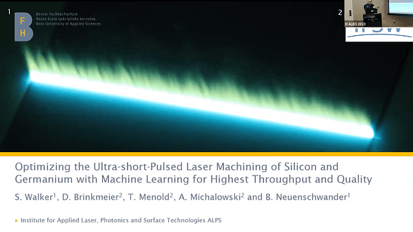 Optimizing the Ultra-Short-Pulsed Laser Machining of Silicon and Germanium With Machine Learning for Highest Throughput and Quality