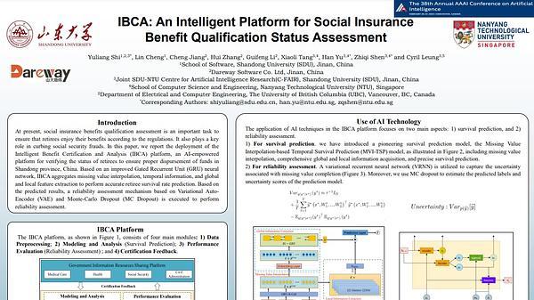 IBCA: An Intelligent Platform for Social Insurance Benefit Qualification Status Assessment