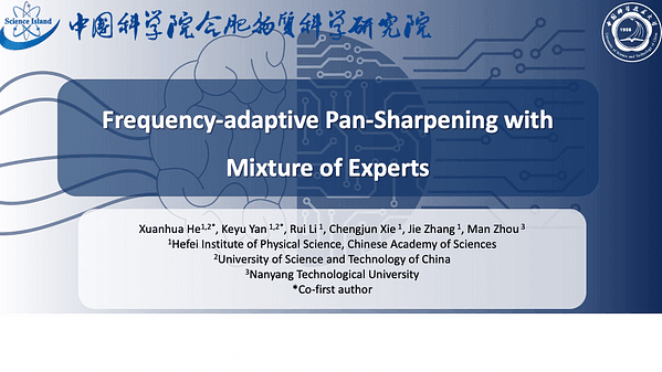 Frequency-Adaptive Pan-Sharpening with Mixture of Experts