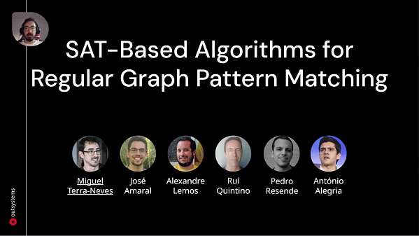SAT-Based Algorithms for Regular Graph Pattern Matching | VIDEO