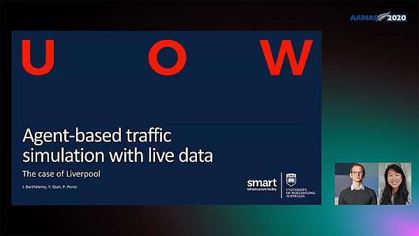 Towards Agent-Based Traffic Simulation Using Live Data from Sensors for Smart Cities