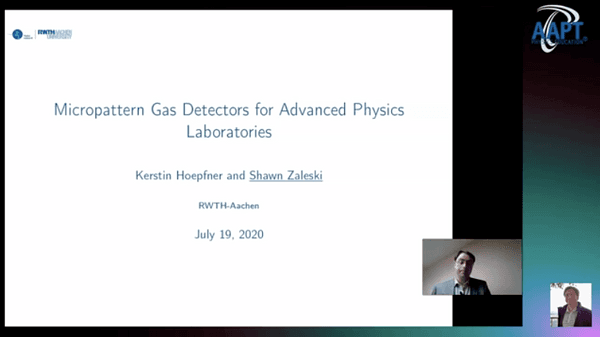 Micropattern Gas Detectors for Advanced Physics Laboratories