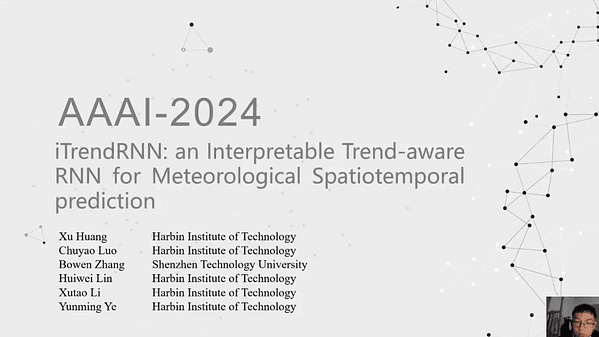 iTrendRNN: An Interpretable Trend-Aware RNN for Meteorological Spatiotemporal Prediction